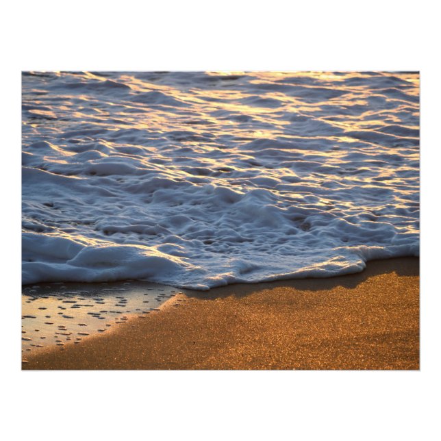 ocean waves photo print (Front)