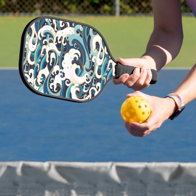 Ocean Waves Pickleball Paddle (Insitu)