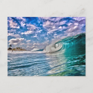 Ocean Waves Postcard