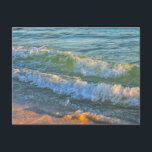 Ocean Waves Postcard<br><div class="desc">Fun way to send a little beach to someone special.</div>