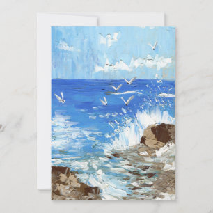 Ocean Waves Seashore Landscape