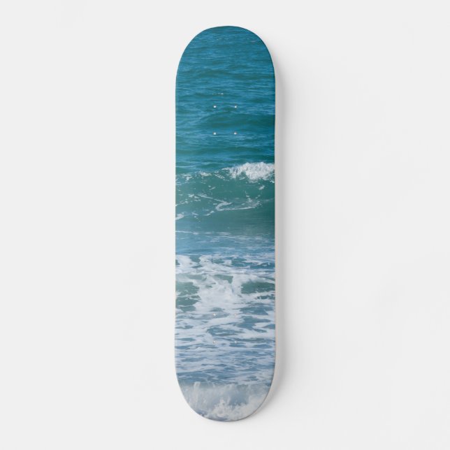 Ocean Waves Skateboard (Front)