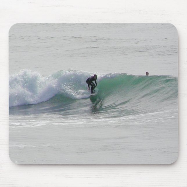 Ocean Waves Surfing Surfers Mouse Pad (Front)