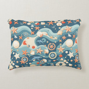 Ocean Waves Throw Pillows – Inspired by the Sea