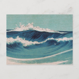 Ocean Waves - Uehara Konen Postcard