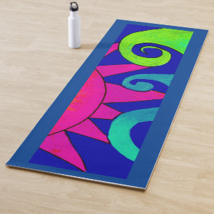 Ocean Waves Yoga Mat