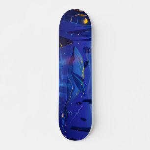 Ocean Whale Fantasy Skateboard