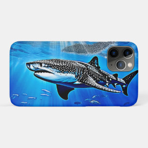 Ocean Whale Shark Giant Swimming Case-Mate iPhone Case