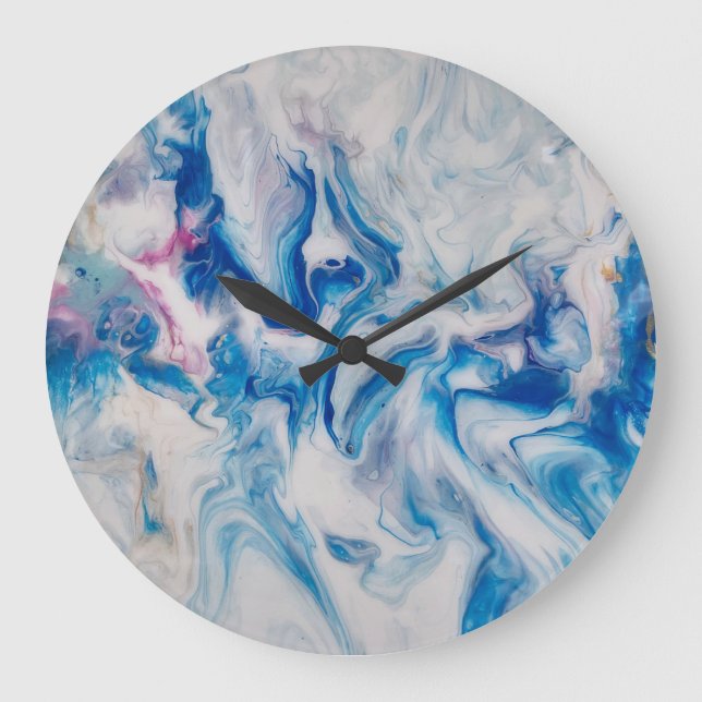 Ocean Whisper Large Clock (Front)