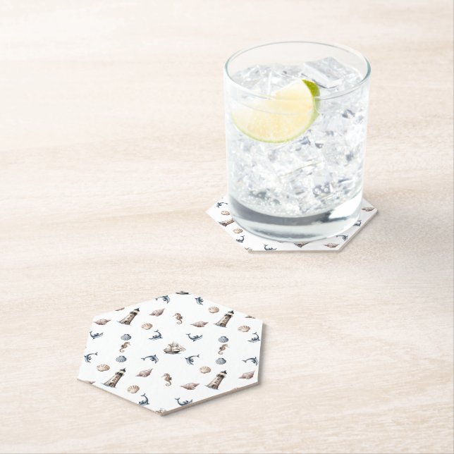 Ocean Whispers! Paper Coaster (Insitu)