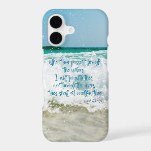 Ocean with Isaiah Bible Verse