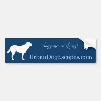 Ocean with seagull dark bumper sticker
