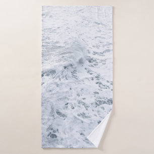 OCEAN WITH WAVE BATH TOWEL