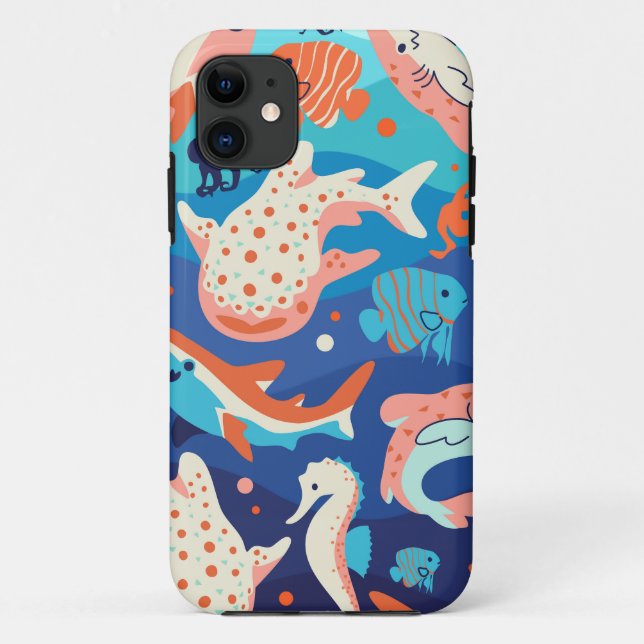 Ocean Wonders Case-Mate iPhone Case (Back)