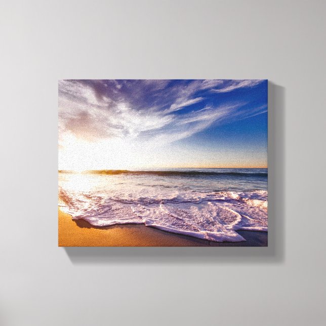 Ocean Wrapped Canvas (Front)