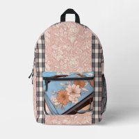 Oceana Floral Ai art laptop sleeve 