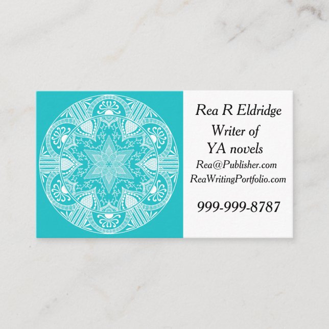 Oceana Mandala Business Card (Front)