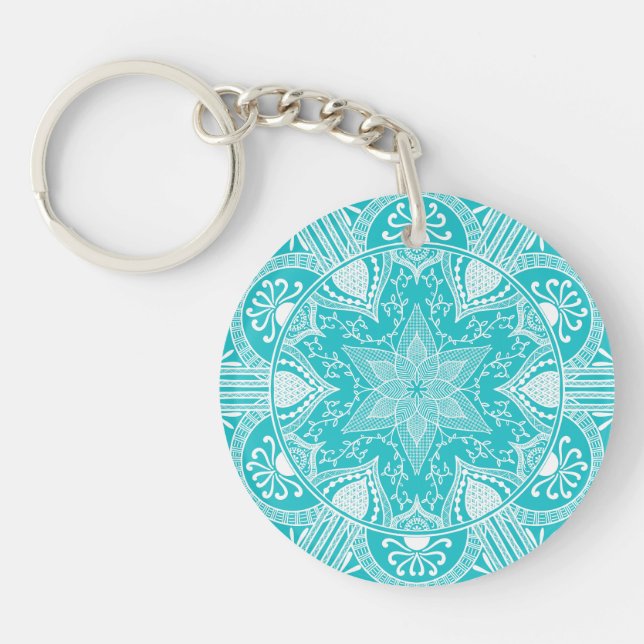 Oceana Mandala Key Ring (Front)