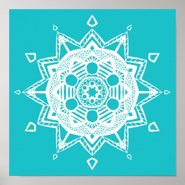 Oceana Mandala Poster (Front)