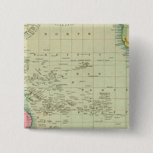 Oceana Or Pacific Ocean 15 Cm Square Badge