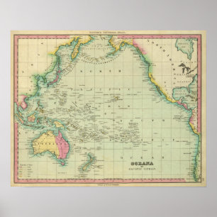 Oceana Or Pacific Ocean Poster