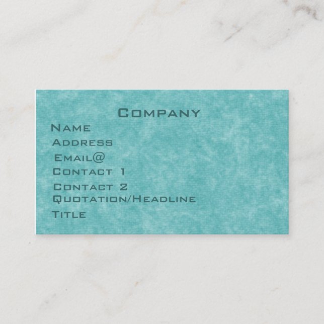Oceandays Profile Card (Front)