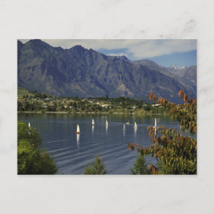 Oceania, New Zealand, South Island, Queenstwon. Postcard