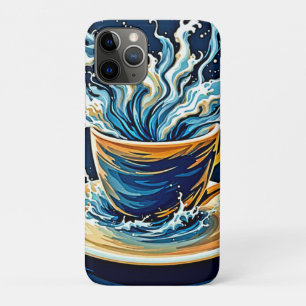 Oceanic Coffee Splash Case-Mate iPhone Case
