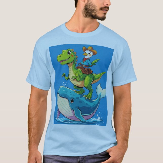 Oceanic Dino Duo T-Shirt (Front)
