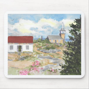 Oceanic Hotel on Star Island View Mouse Pad