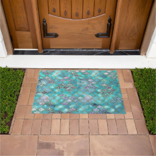Oceanic Mermaid Scales Dream 1 Doormat