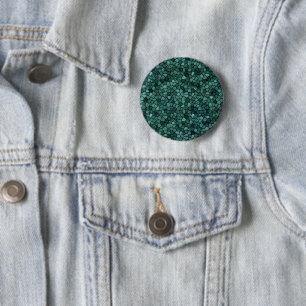 Oceanic Mosaic Crust Texture Abstract Pattern 6 Cm Round Badge