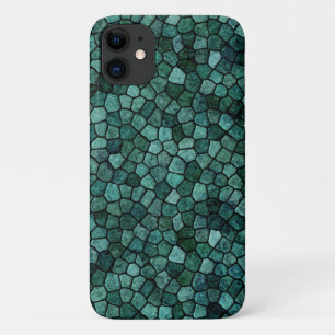 Oceanic Mosaic Crust Texture Abstract Pattern Case-Mate iPhone Case