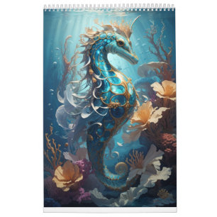 Oceanic Serenity - A Journey Beneath the Waves Calendar