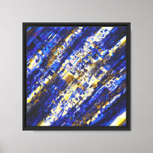 Oceanic wave pattern  canvas print