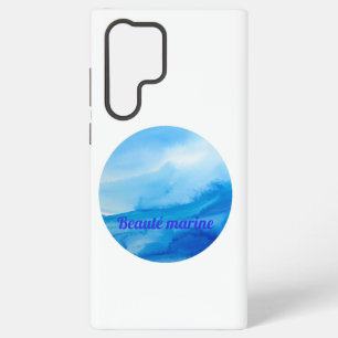 Oceanic Wavy Beauty Samsung Galaxy Case