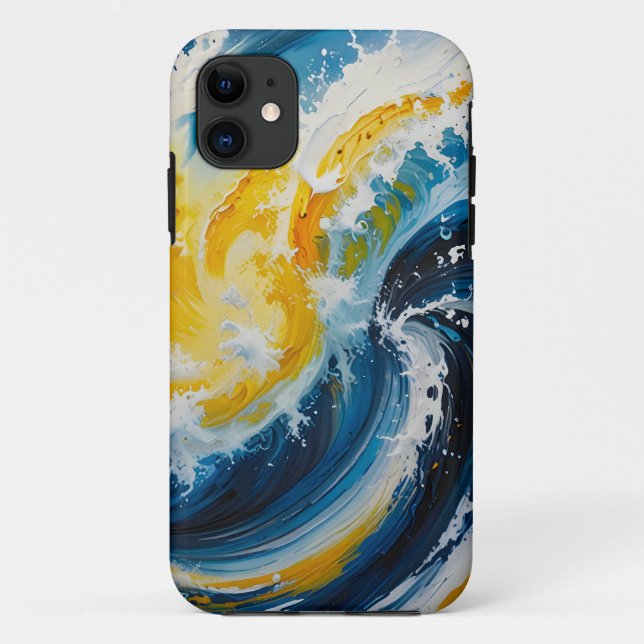 Oceanic Whirlwind Case-Mate iPhone Case (Back)