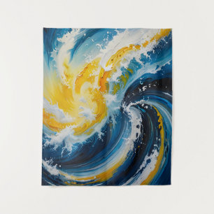 Oceanic Whirlwind Tapestry