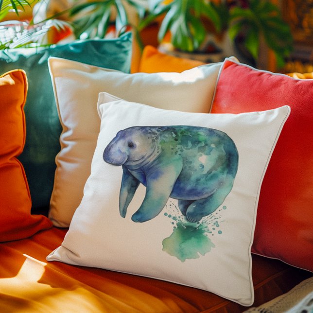 Oceanic Whisper Manatee Cushion (Creator Uploaded)