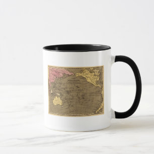 Oceanica Hand Coloured Atlas Map Mug