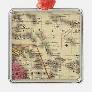 Oceanica Metal Tree Decoration