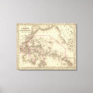 Oceanica, Sandwich Islands Canvas Print