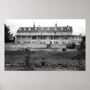 Oceanlake, Oregon View of the Dorchester House Poster