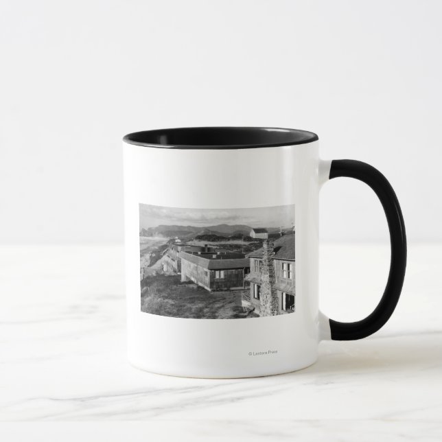 Oceanlake, Oregon View of the Surftides Mug (Right)
