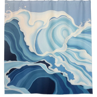 Ocean's Dance Shower Curtain