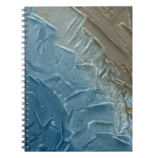 Ocean's Edge: A Digital Painting of Tranquillity Notebook