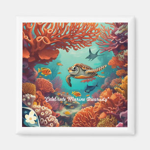 "Ocean's Embrace" Magnet