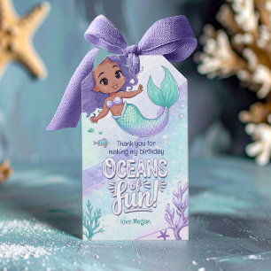 Oceans of Fun Mermaid Thank You V2 ID1142 Gift Tags