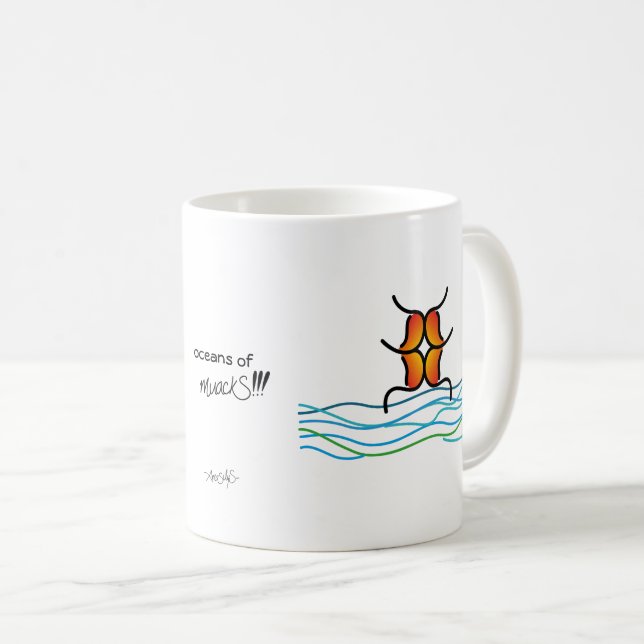 oceans of muackS!!! - Soul Coffee Mug (Front Right)