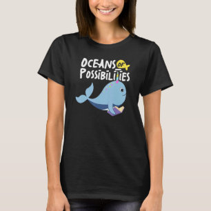 Oceans Of Possibilities Sea Animal Summer Reading T-Shirt